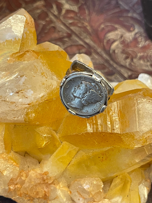 Vintage Coin Ring