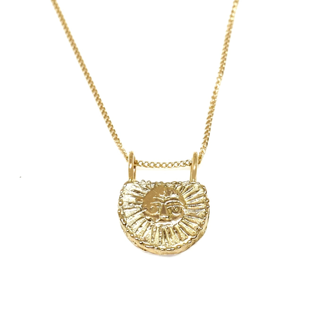 Sunrise Coin Necklace