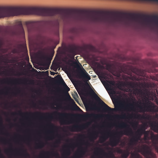 Chef’s Knife Necklace