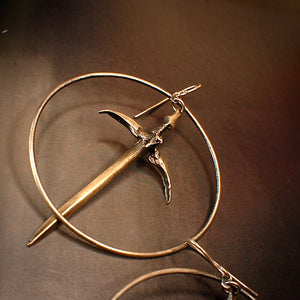 Sorcerer Sword Earrings