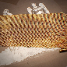 Load image into Gallery viewer, Gold Mesh Bracelet
