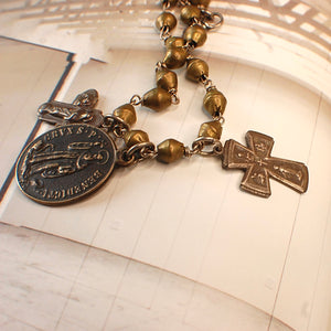 Custom rosary necklace