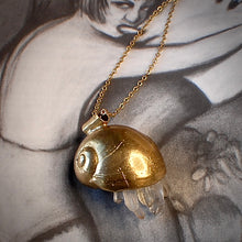 Load image into Gallery viewer, Bronze and Crystal Necklace
