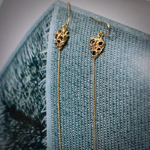 Load image into Gallery viewer, Sun Goddess Honeycomb Earring
