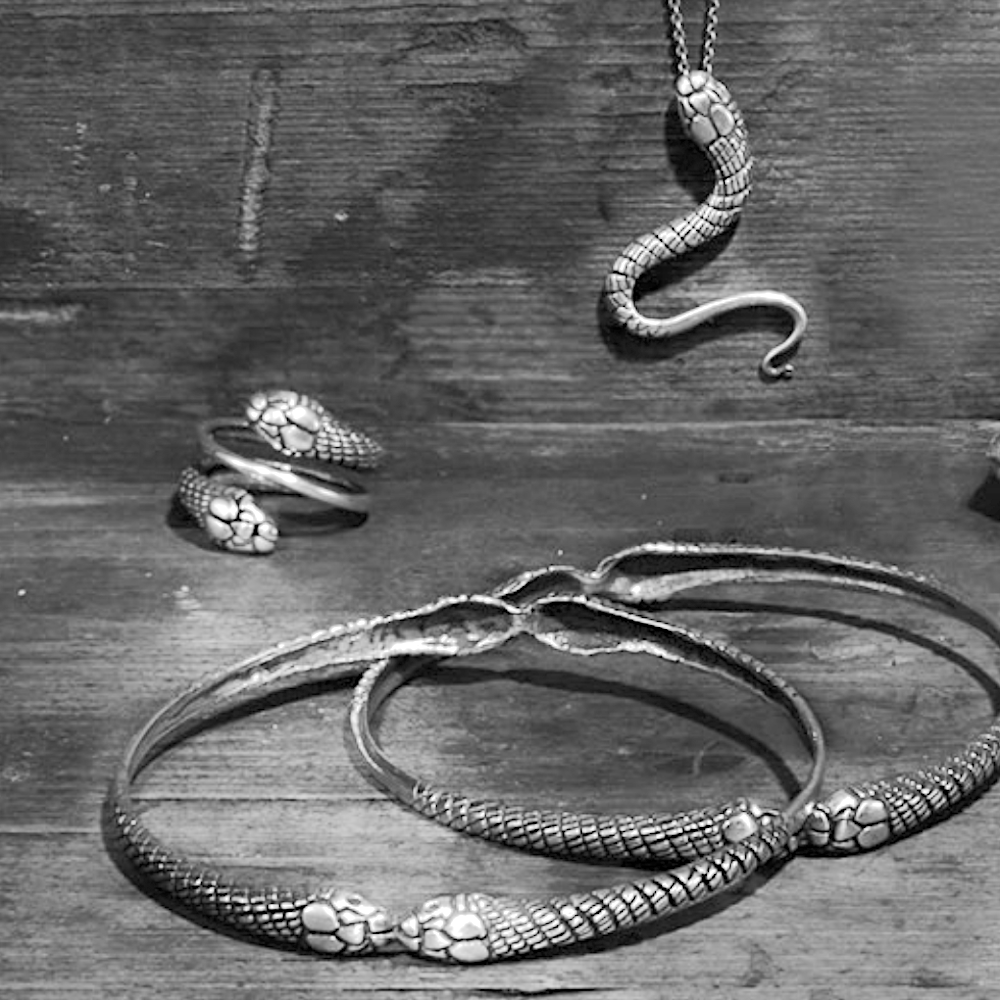 Snake Bangle Bracelet